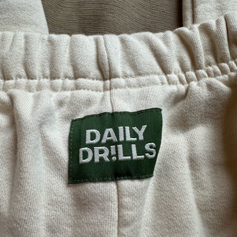 Daily Drills sweatpants M/L cream